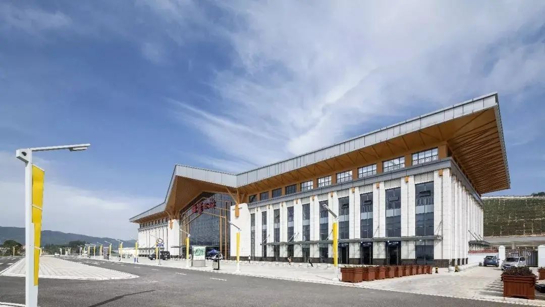 Kerfi á Qujing North lestarstöðinni